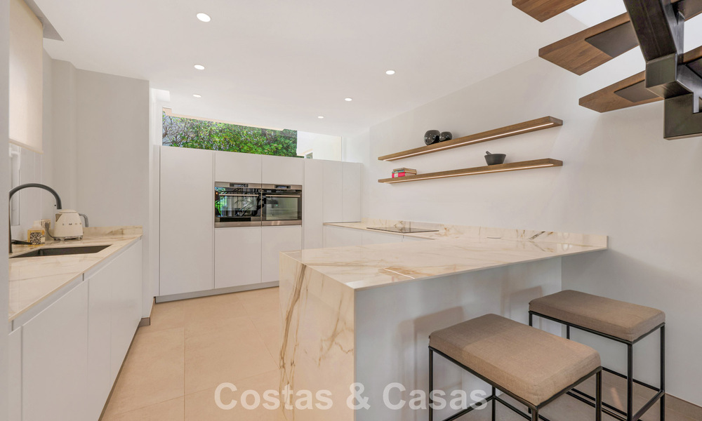 Beautifully renovated townhouse for sale in a gated community in La Quinta, Marbella - Benahavis 783852