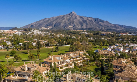 Stunning, luxury 3-bedroom penthouse for sale in a frontline golf complex in Nueva Andalucia, Marbella 783864