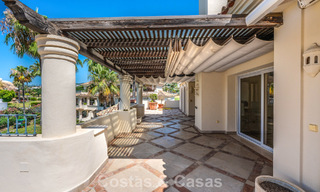 Stunning, luxury 3-bedroom penthouse for sale in a frontline golf complex in Nueva Andalucia, Marbella 783871 
