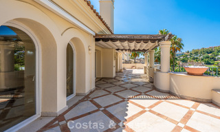 Stunning, luxury 3-bedroom penthouse for sale in a frontline golf complex in Nueva Andalucia, Marbella 783872 