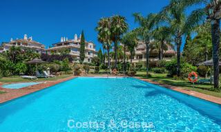 Stunning, luxury 3-bedroom penthouse for sale in a frontline golf complex in Nueva Andalucia, Marbella 783885 