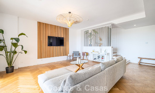 Opportunity! 3-bedroom luxury penthouse with panoramic sea views for sale in Nueva Andalucia's Golf Valley, Marbella 783315 