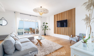 Opportunity! 3-bedroom luxury penthouse with panoramic sea views for sale in Nueva Andalucia's Golf Valley, Marbella 783317 