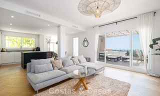 Opportunity! 3-bedroom luxury penthouse with panoramic sea views for sale in Nueva Andalucia's Golf Valley, Marbella 783324 