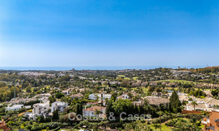 Opportunity! 3-bedroom luxury penthouse with panoramic sea views for sale in Nueva Andalucia's Golf Valley, Marbella 783340 