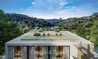 Off-plan new-build villa with cutting-edge architecture for sale in the hills of Marbella - Benahavis 783397 