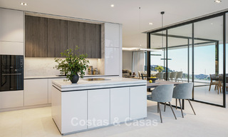 Off-plan new-build villa with cutting-edge architecture for sale in the hills of Marbella - Benahavis 783405 