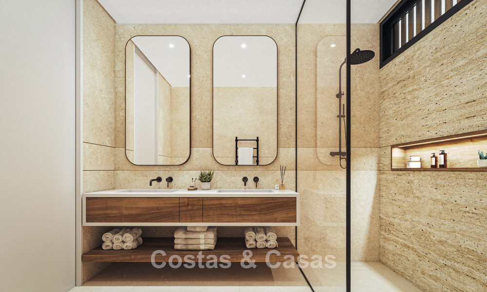Off-plan new-build villa with cutting-edge architecture for sale in the hills of Marbella - Benahavis 783407