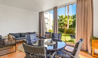 Move-in ready, 2-bedroom garden apartment for sale in an exclusive complex near a large blue lagoon on the Costa del Sol 783986 