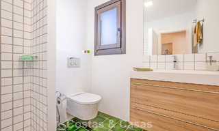 Move-in ready, single-level luxury villa for sale frontline golf in a leading resort in Mijas, Costa del Sol 783920 