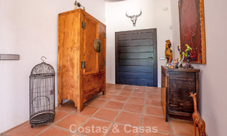 Move-in ready, single-level luxury villa for sale frontline golf in a leading resort in Mijas, Costa del Sol 783923 