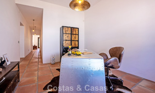 Move-in ready, single-level luxury villa for sale frontline golf in a leading resort in Mijas, Costa del Sol 783925 