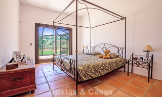 Move-in ready, single-level luxury villa for sale frontline golf in a leading resort in Mijas, Costa del Sol 783926 