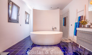 Move-in ready, single-level luxury villa for sale frontline golf in a leading resort in Mijas, Costa del Sol 783929 