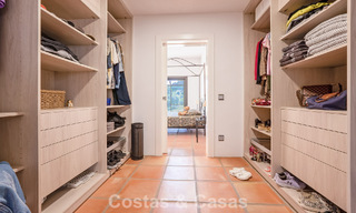 Move-in ready, single-level luxury villa for sale frontline golf in a leading resort in Mijas, Costa del Sol 783933 