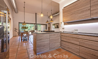 Move-in ready, single-level luxury villa for sale frontline golf in a leading resort in Mijas, Costa del Sol 783942 