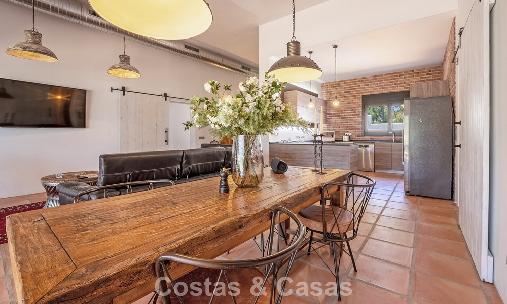 Move-in ready, single-level luxury villa for sale frontline golf in a leading resort in Mijas, Costa del Sol 783947
