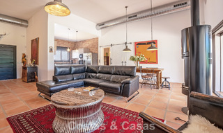 Move-in ready, single-level luxury villa for sale frontline golf in a leading resort in Mijas, Costa del Sol 783950 