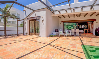 Move-in ready, single-level luxury villa for sale frontline golf in a leading resort in Mijas, Costa del Sol 783960 