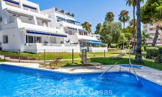 Spacious ground floor apartment in a gated complex within walking distance of the beach and Puerto Banus, Marbella 783901 