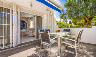 Spacious ground floor apartment in a gated complex within walking distance of the beach and Puerto Banus, Marbella 783909 