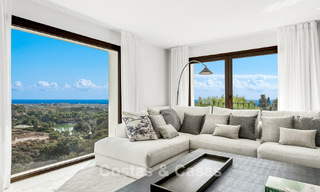 Luxury Spanish-style villa with mountain and sea views for sale on the New Golden Mile between Marbella and Estepona 784060 