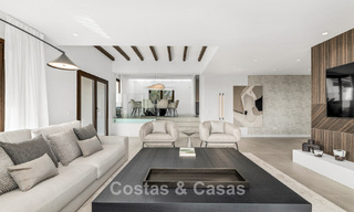 Luxury Spanish-style villa with mountain and sea views for sale on the New Golden Mile between Marbella and Estepona 784061 