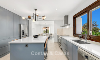 Luxury Spanish-style villa with mountain and sea views for sale on the New Golden Mile between Marbella and Estepona 784063 