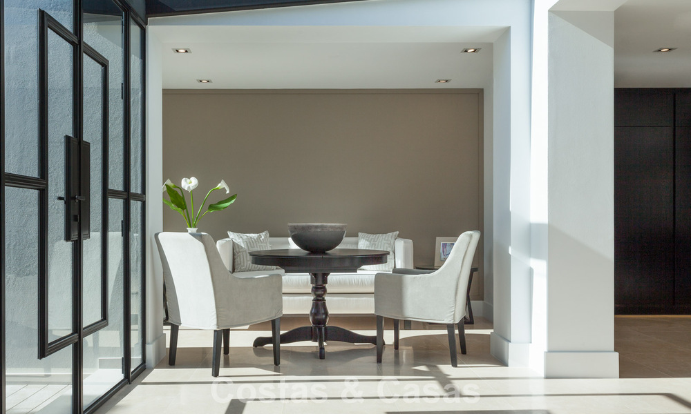 Luxurious, modern Mediterranean villa for sale, frontline Aloha Golf in Nueva Andalucia's Valley, Marbella 784083