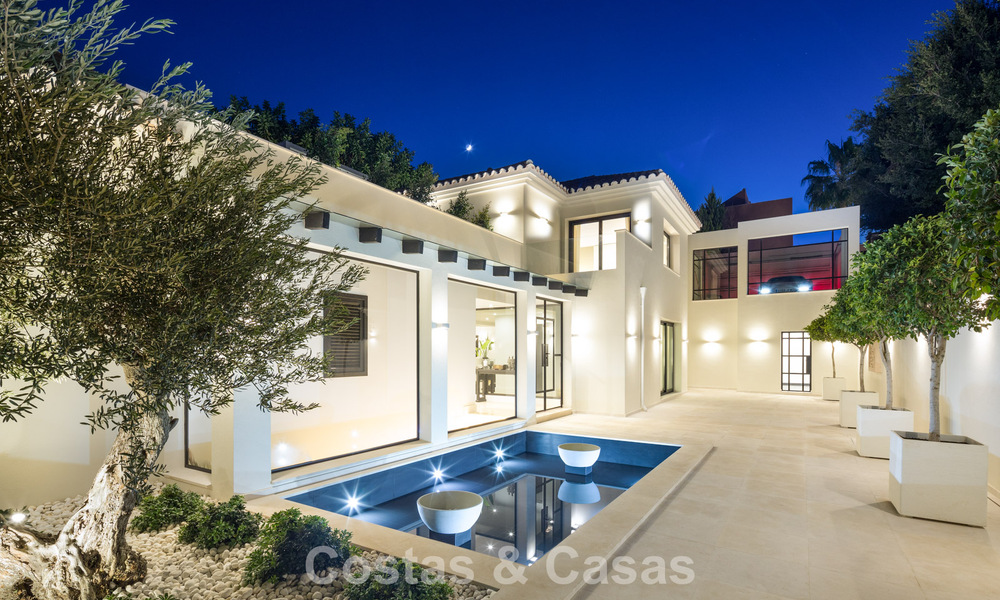 Luxurious, modern Mediterranean villa for sale, frontline Aloha Golf in Nueva Andalucia's Valley, Marbella 784086
