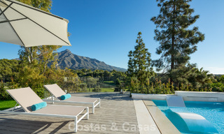 Luxurious, modern Mediterranean villa for sale, frontline Aloha Golf in Nueva Andalucia's Valley, Marbella 784090 