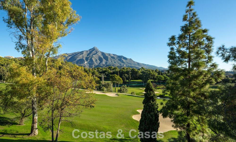 Luxurious, modern Mediterranean villa for sale, frontline Aloha Golf in Nueva Andalucia's Valley, Marbella 784091