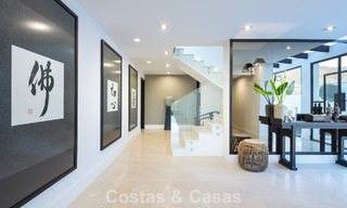 Luxurious, modern Mediterranean villa for sale, frontline Aloha Golf in Nueva Andalucia's Valley, Marbella 784092 