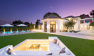 Luxurious, modern Mediterranean villa for sale, frontline Aloha Golf in Nueva Andalucia's Valley, Marbella 784100 