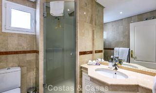 Duplex penthouse for sale with sea views in a frontline beach complex within walking distance of Puerto Banús, Marbella 784157 