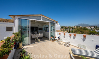 Exclusive penthouse with panoramic views for sale in the heart of Puerto Banús, Marbella 784189 