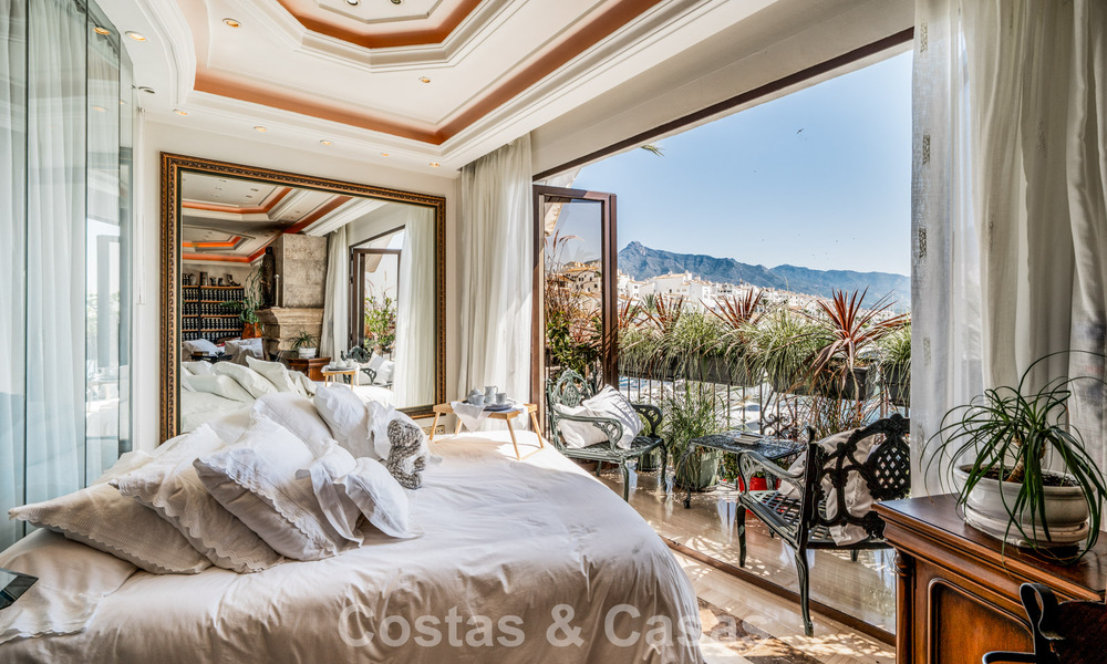 Spacious duplex apartment for sale with stunning views, frontline marina in Puerto Banus, Marbella 784166