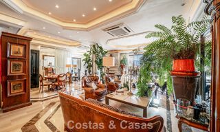 Spacious duplex apartment for sale with stunning views, frontline marina in Puerto Banus, Marbella 784176 