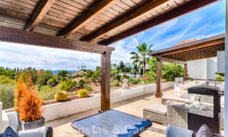 Stunning, modern, Mediterranean villa for sale in a secure, exclusive complex on Marbella's Golden Mile. 784265 