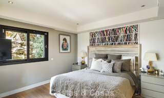 Stunning, modern, Mediterranean villa for sale in a secure, exclusive complex on Marbella's Golden Mile. 784276 