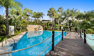 Stunning, modern, Mediterranean villa for sale in a secure, exclusive complex on Marbella's Golden Mile. 784277 