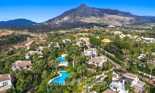 Stunning, modern, Mediterranean villa for sale in a secure, exclusive complex on Marbella's Golden Mile. 784280 