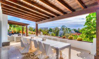 Stunning, modern, Mediterranean villa for sale in a secure, exclusive complex on Marbella's Golden Mile. 784297 