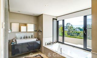 Stunning, modern, Mediterranean villa for sale in a secure, exclusive complex on Marbella's Golden Mile. 784302 