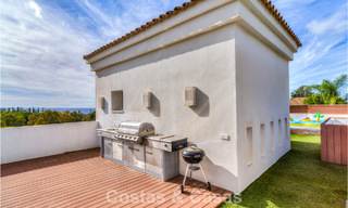 Stunning, modern, Mediterranean villa for sale in a secure, exclusive complex on Marbella's Golden Mile. 784313 