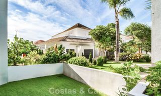 Stunning, modern, Mediterranean villa for sale in a secure, exclusive complex on Marbella's Golden Mile. 784314 