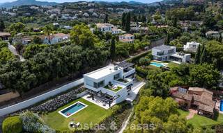 Contemporary luxury villa for sale in the green hills near San Pedro in Marbella - Benahavis 784315 