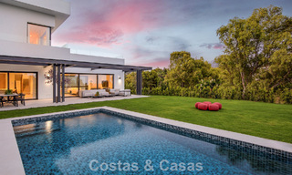 Contemporary luxury villa for sale in the green hills near San Pedro in Marbella - Benahavis 784321 