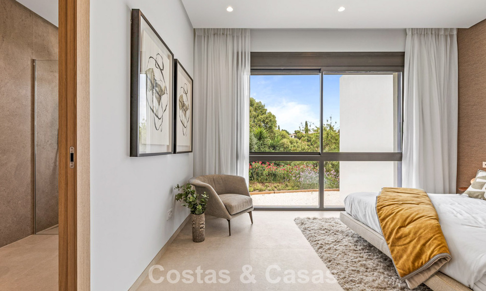 Contemporary luxury villa for sale in the green hills near San Pedro in Marbella - Benahavis 784328