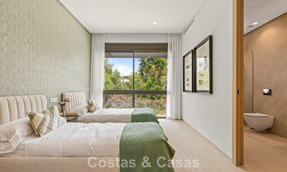 Contemporary luxury villa for sale in the green hills near San Pedro in Marbella - Benahavis 784333